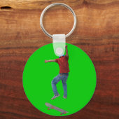 Skateboarder erhalten etwas Air Action Street Kulc Schlüsselanhänger (Vorderseite)