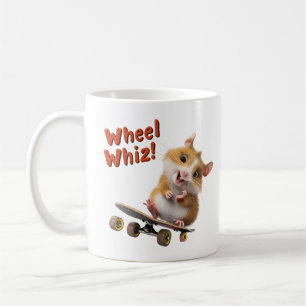 Skateboarder Hampster Wheel Whiz Kaffeetasse