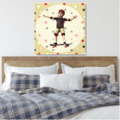 Skateboarder Leinwanddruck (Insitu (Schlafzimmer))