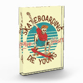 Skateboarder Live-Skateboarden Fotoblock (Links)