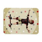 Skateboarder Magnet (Horizontal)
