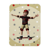 Skateboarder Magnet (Vertikal)