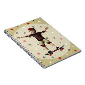 Skateboarder Notizblock (Rechte Seite)