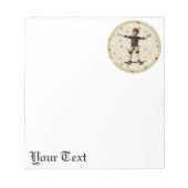 Skateboarder Notizblock (Vorderseite)