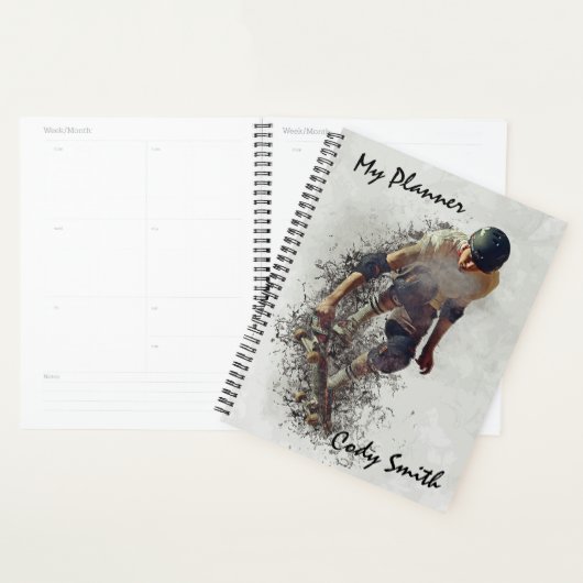 Skateboarder Planer (Anzeige)