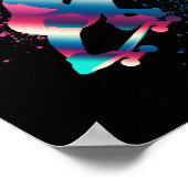 Skateboarder Poster (Ecke)