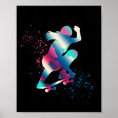 Skateboarder Poster (Vorne)