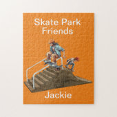 Skateboarder Puzzle (Vertikal)