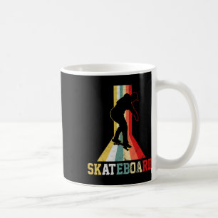 Skateboarder Retro Skateboardfahren Sk8 Kaffeetasse