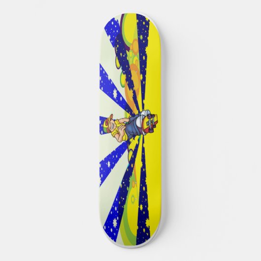 Skateboarder Skateboard (Vorderseite)