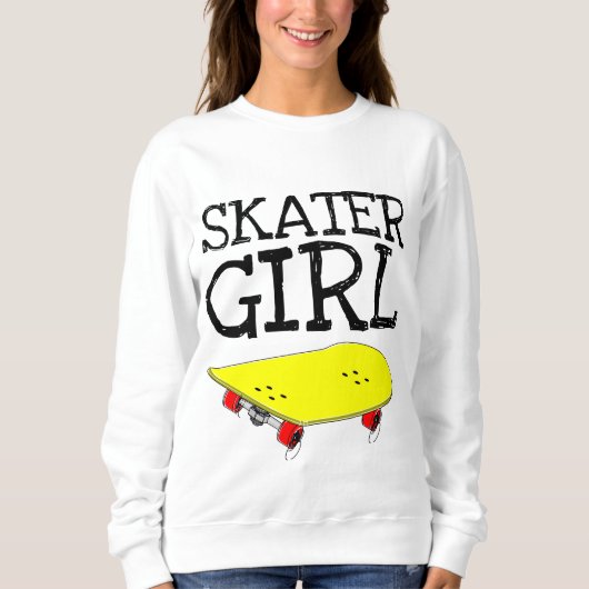 SKATEBOARDER SKATEBOARD MÄDCHEN T - Shirt (Vorderseite)