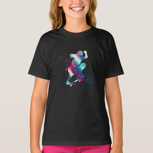 Skateboarder T-Shirt (Vorderseite)