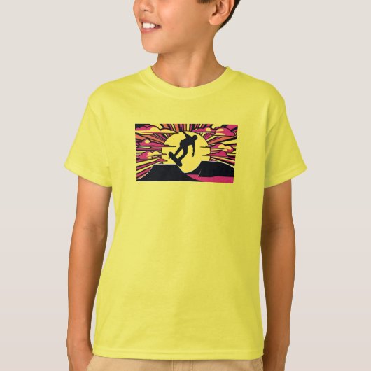 Skateboarder T-Shirt (Vorderseite)