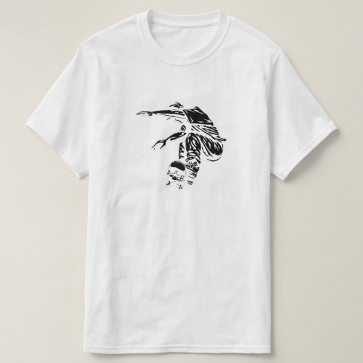 Skateboarder T-Shirt (Design vorne)