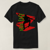 Skateboarder T-Shirt (Design vorne)