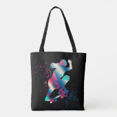 Skateboarder Tasche (Rückseite)