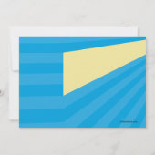 Skateboarder Teen Birthday Einladung (Rückseite)