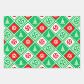 Skateboarder-Weihnachtsgeschenk Geschenkpapier Set (Vorderseite 2)