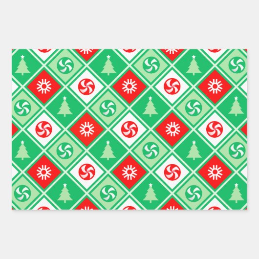 Skateboarder-Weihnachtsgeschenk Geschenkpapier Set (Vorderseite 2)