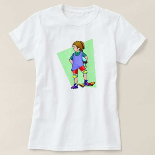 Skateboarder Wettbewerb Skateboarding Fun T-Shirt (Design vorne)