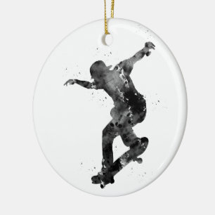 Skateboardfahren Keramik Ornament