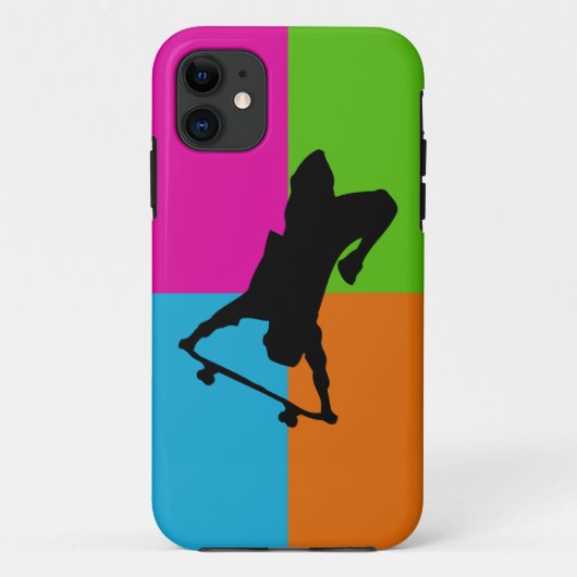 Skateboardfahrer Case-Mate iPhone Hülle (Rückseite)