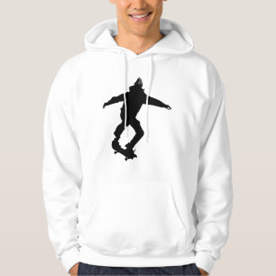 Skateboardfahrer Hoodie