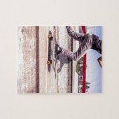 Skateboardfahrer Puzzle (Horizontal)