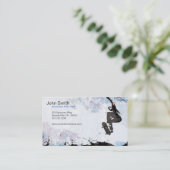 Skateboardfahrer-Schmutz-Visitenkarte Visitenkarte (Stehend Vorderseite)