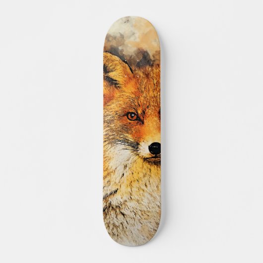 Skateboardfuchs #fox skateboard (Vorne)