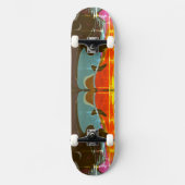Skateboardgrafik abstrakt skateboard (Vorderseite)