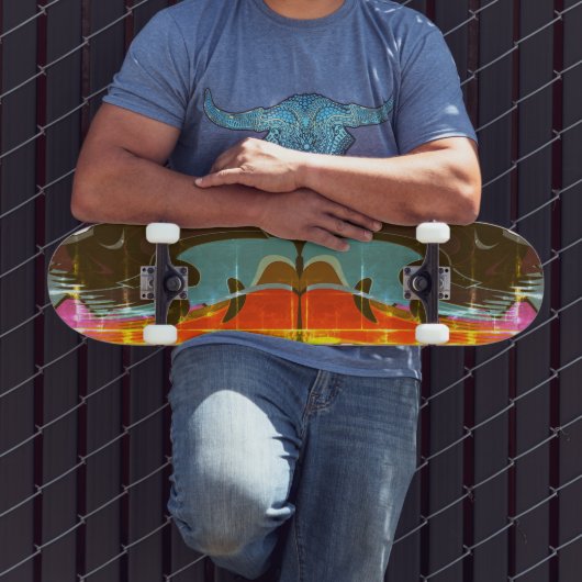 Skateboardgrafik abstrakt skateboard (Außenbereich 3)