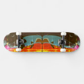 Skateboardgrafik abstrakt skateboard (Horizontal)