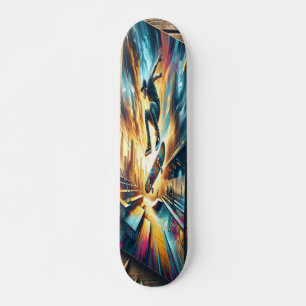 Skateboarding Action Skateboard