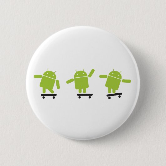 Skateboarding Android Button (Vorderseite)