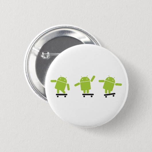 Skateboarding Android Button (Vorne & Hinten)