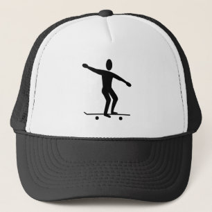 Skateboarding - Black Truckerkappe