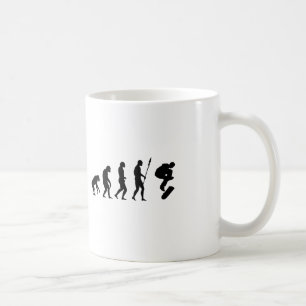 Skateboarding-Evolution Kaffeetasse