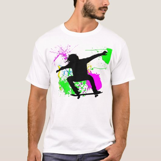 Skateboarding Extrem T-Shirt (Vorderseite)