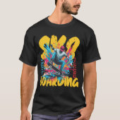 Skateboarding Free Style Graphics T-Shirt (Vorderseite)