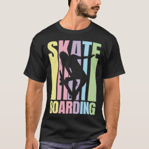 Skateboarding für Mädchen Ollie-Idee T-Shirt