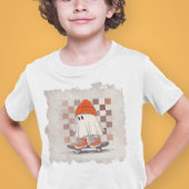 Skateboarding Ghost Retro Grunge Tri-Blend Shirt