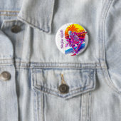 Skateboarding Girl Button (Beispiel)