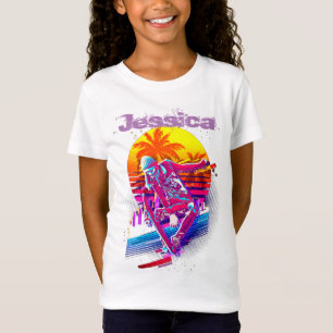 Skateboarding Girl T-Shirt