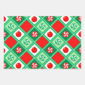 Skateboarding Holiday Geschenkpapier Set (Vorderseite 2)