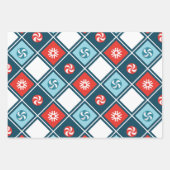 Skateboarding Holiday Geschenkpapier Set (Vorderseite 2)