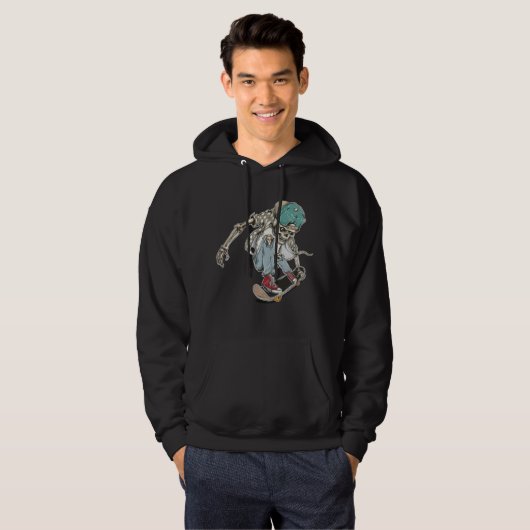 Skateboarding Hoodie (Vorne ganz)
