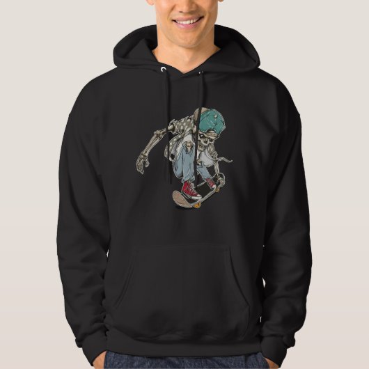Skateboarding Hoodie (Vorderseite)