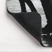 Skateboarding im Central Park, NYC Mousepad (Ecke)