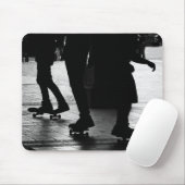 Skateboarding im Central Park, NYC Mousepad (Mit Mouse)